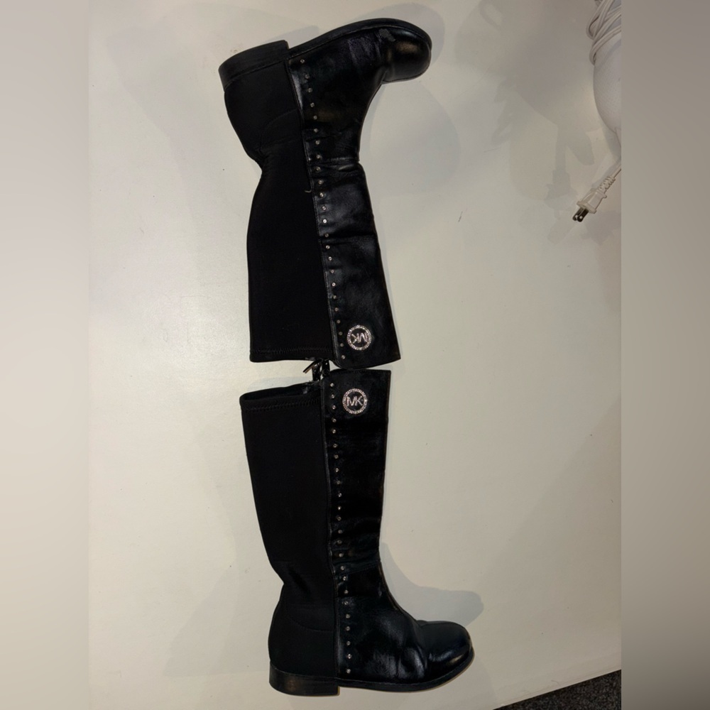 MICHAEL Michael Kors Kids Black Tall Boots